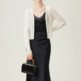 Casual Knit Open Front Cardigan
