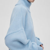 Cozy Half Zip Knit Sweater