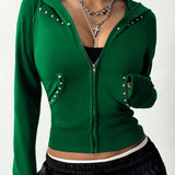 Retro Long Sleeve Hoodie