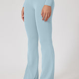 Lace Detail High-Rise Booty Sculpting Yoga Leggings