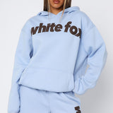 From The Archives Allora Oversized Hoodie Blue
