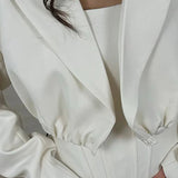 Solid Color Short Casual Blazer