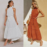 Boho Women Long A-Line Off Shoulder Elegant Sash Maxi Dress Women