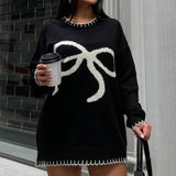 Pullover Bow Detail Sweater