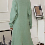 Minimalist Knit Two Piece Skirt Set