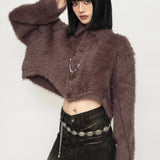Sexy Short Knit Sweater