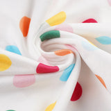 Colorful Polka Dot Halter Slim Fit Crop Top