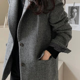 Versatile Wool Casual Blazer
