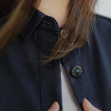 Navy Long Sleeve Casual Jacket
