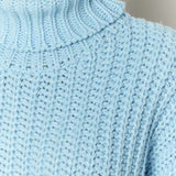 Casual Knit Turtleneck Sweater
