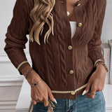 Elegant French Style Knit Sweater