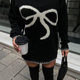 Pullover Bow Detail Sweater