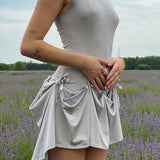 Bow-Tie Convertible Dress