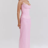 Maxi Dress Dreamscape - Pink Dream