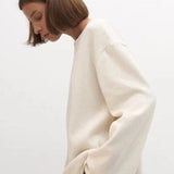 Loose Fit Backless Sweater