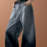 Unisex Gradient Streetwear Jeans