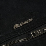 Double Zipper Denim Cargo Jacket