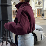 Buttoned Short Street Jacket