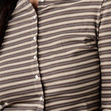 Stripe Button Cord Easy Two Piece Set