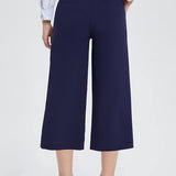 Capri Pants for Women Casual Pull On Yoga Dress Capris