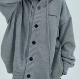 Loose Fit Drawstring Sweater