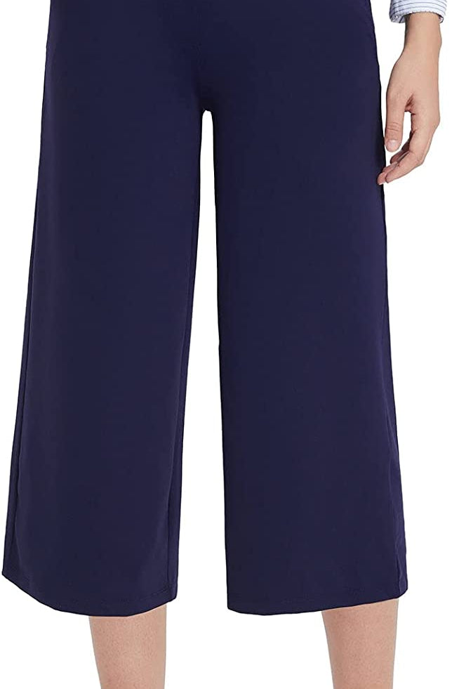Capri Pants for Women Casual Pull On Yoga Dress Capris
