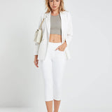Capri Pants for Women Casual Pull On Yoga Dress Capris