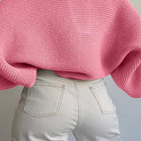 Long Sleeve Collar Knit Sweater