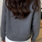 Loose Fit High Neck Sweater