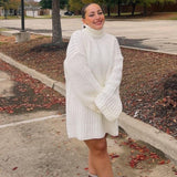 Casual Knit Turtleneck Sweater