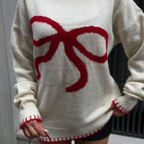 Pullover Bow Detail Sweater
