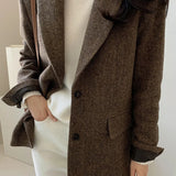 Versatile Wool Casual Blazer