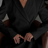 Backless Slim Party Blazer