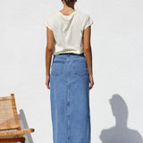 April Denim Skirt