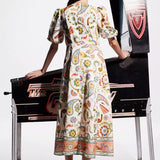 Arcade Dreams Printed Midi Dress