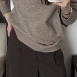 Slouchy Polo Style Sweater