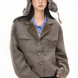 Elegant Cropped Short Jacket