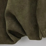 Oversized Suede Bomber Jacket