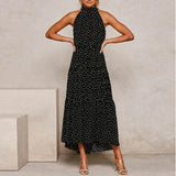 Boho Women Long A-Line Off Shoulder Elegant Sash Maxi Dress Women