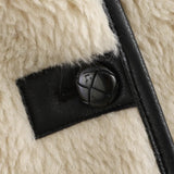 Fleece Lapel Short Jacket