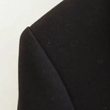 Double-Breasted Commuter Blazer