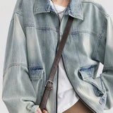 Casual Blue Denim Jacket