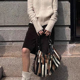Thick Turtleneck Knit Sweater