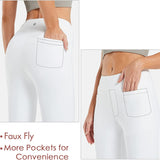 Capri Pants for Women Casual Pull On Yoga Dress Capris