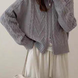 Turtleneck Cable Knit Sweater