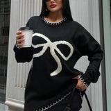 Pullover Bow Detail Sweater