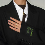 Retro Loose V-Neck Blazer