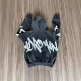 Gothic Y2K Zipper Hoodie