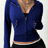 Retro Long Sleeve Hoodie