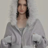 Casual Zippered Harajuku Hoodie